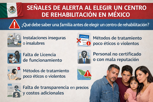cómo identificar un centro de rehabilitación peligroso en México