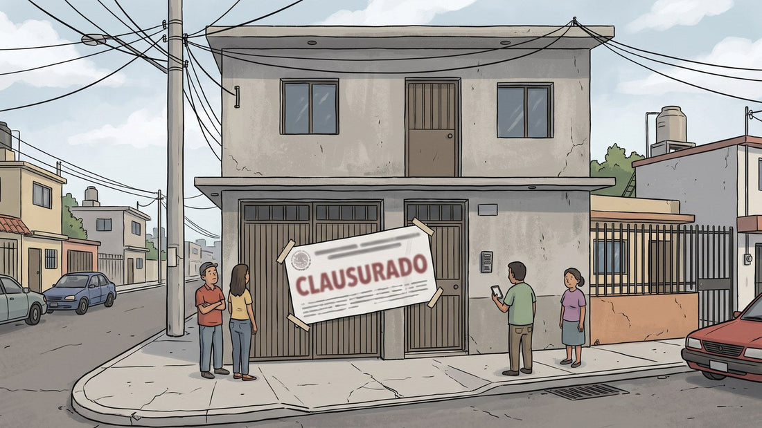 Centro de rehabilitación clausurado en México durante los operativos de 2026