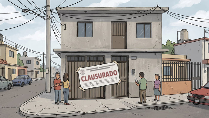 Centro de rehabilitación clausurado en México durante los operativos de 2026