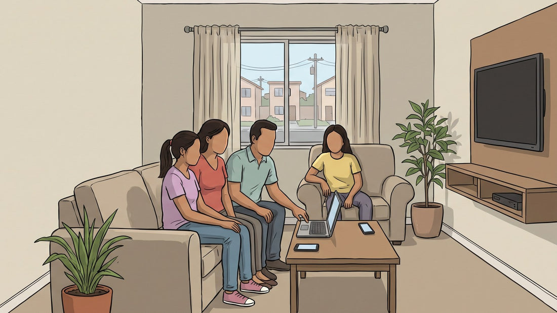 Familia en México informándose sobre el fentanilo y cómo responder a una sobredosis