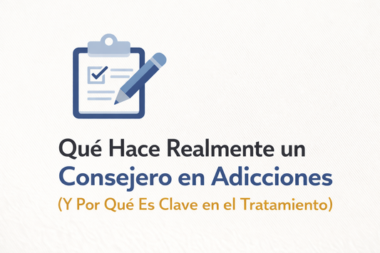 Qué Hace un Consejero en Adicciones y Por Qué Es Clave