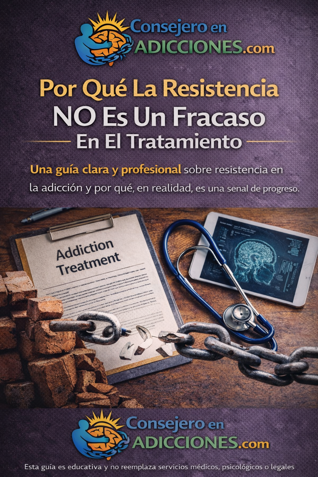 Resistencia no es rebeldía: Entendiendo la oposición en tratamiento de adicciones sin personalizarla