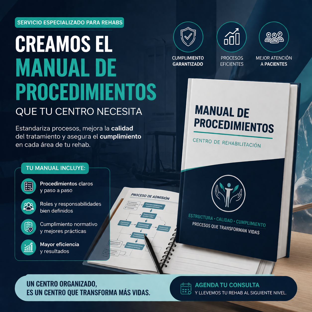Manual de Procedimientos para Centros de Rehabilitación
