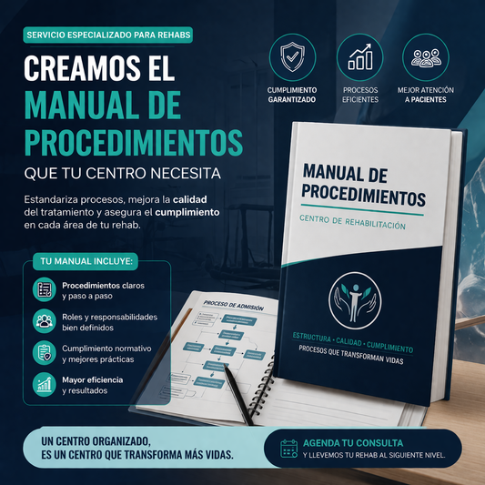 Manual de Procedimientos para Centros de Rehabilitación